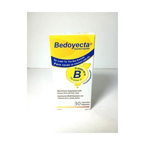 Bedoyecta <b>아이언맥스</b> B12 및 <b>엽산</b> 30 캡슐이 함유된 베도예타 멀티<b>아이언맥스</b>