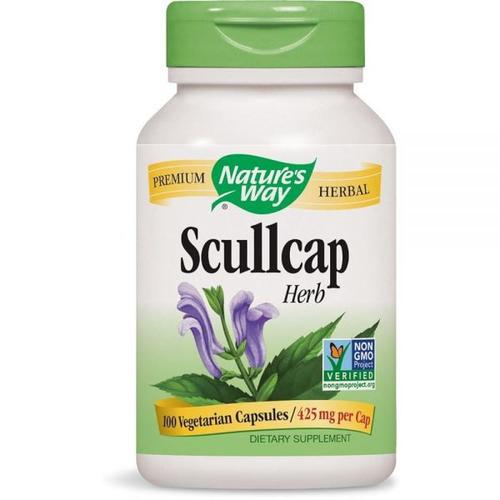 <b>Nature’s Way</b> Scullcap Herb, 100 캡슐 (2팩)