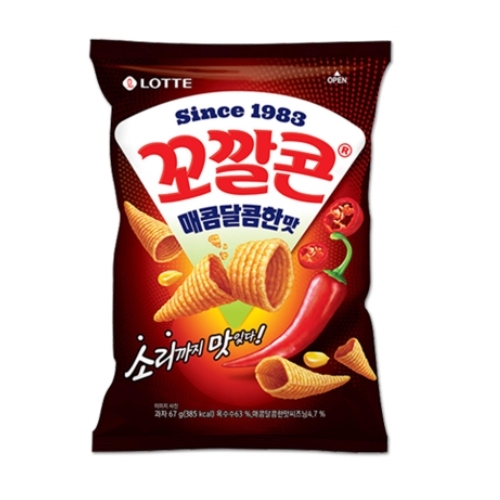 롯데 꼬깔콘: 매콤달콤한맛
