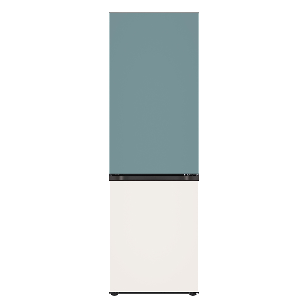 LG전자 오브제컬렉션 모던엣지 냉장고 2도어 344L (33) 네이처 클레이 민트+베이지(Q343MTEF33)