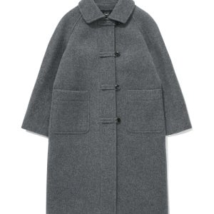 [커버낫 우먼] 우먼 싱글 롱 코트 Charcoal CO2404CT75CH