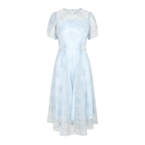[JJ지고트] 플로럴 레이스 플레어 원피스 (SKY BLUE) GP5P0OP501