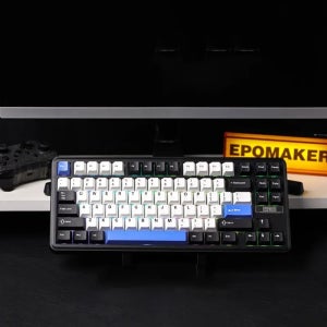 운옥축 EPOMAKER TH85 기계식 키보드 핫스왑 개스킷 게이밍키보드 3모드 블랙블루