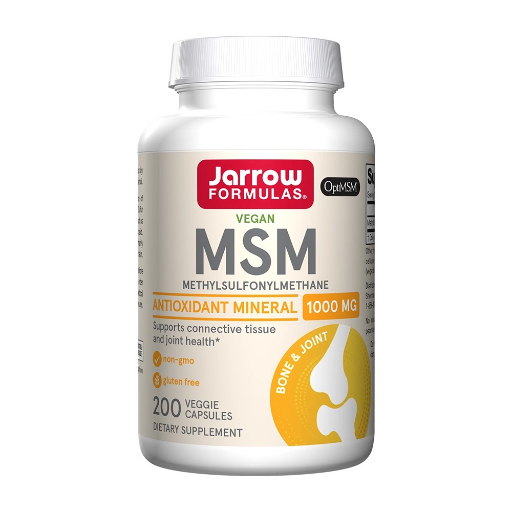 자로우포뮬러스 자로우 포뮬러스 MSM 식이유황 1000mg x 200캡슐, 1개