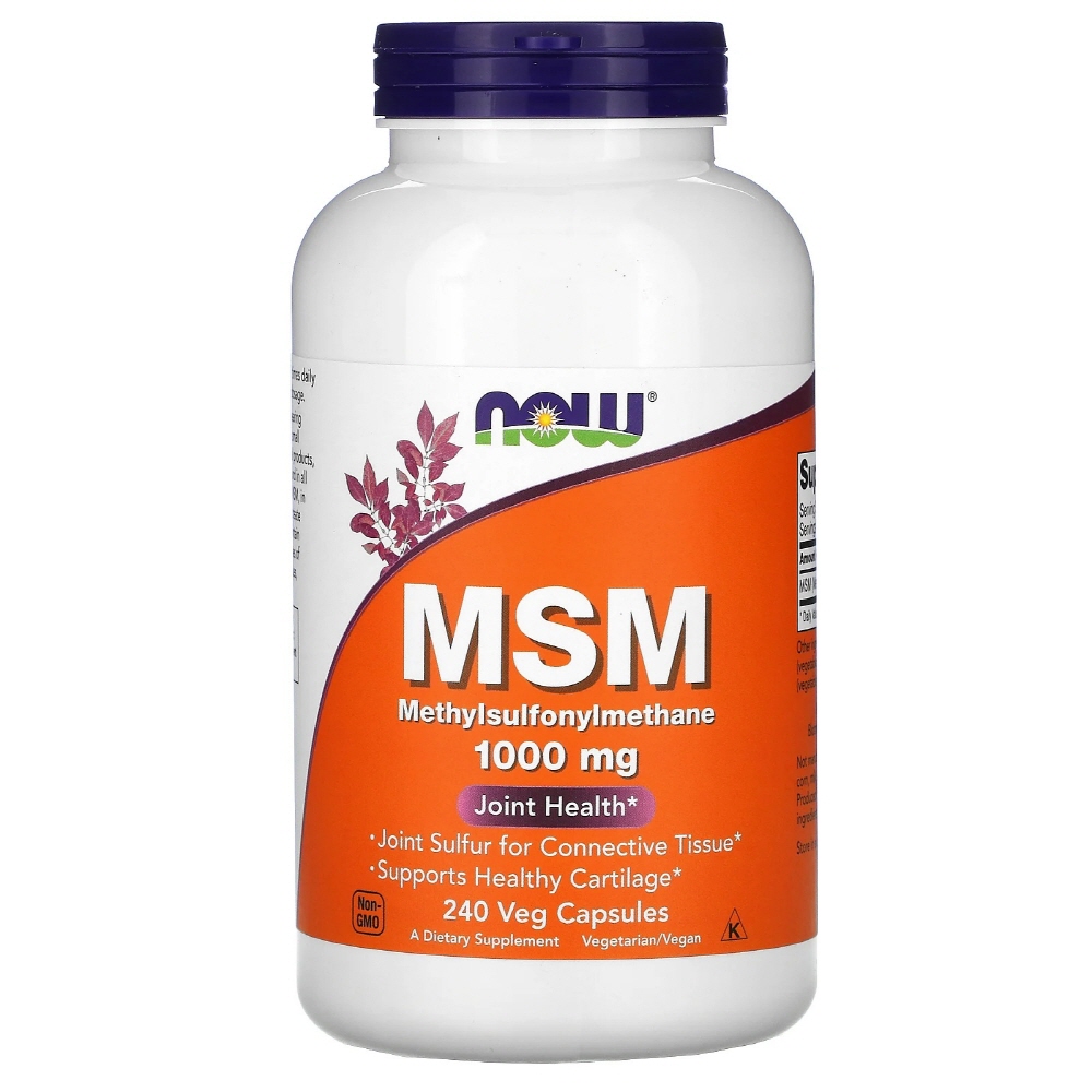 나우푸드 MSM <b>식이유황</b> 1000mg x 240정, 1개