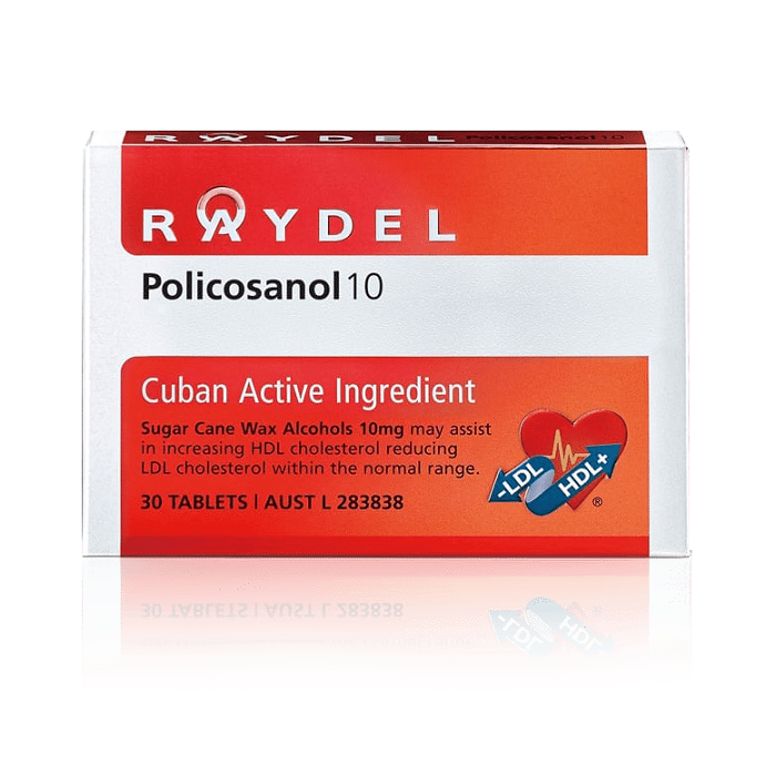 쿠바산 <b>레이델 폴리코사놀10</b> 10mg x 30정, 6개