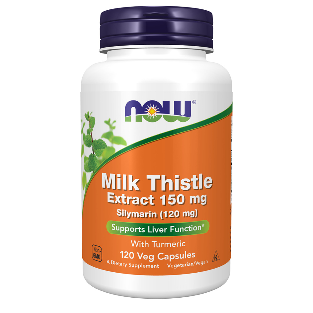 <b>나우푸드 실리마린</b> 밀크씨슬 터메릭 150mg x 120캡슐, 1개