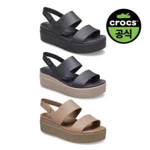 [크록스 슈즈] 크록스공식 여성 BROOKLYN LOW WEDGE 3종 택1(25SWSD206453)