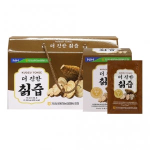 지리산 마천농협 더진한 칡즙 70ml 30포 국산 순수 우리칡즙