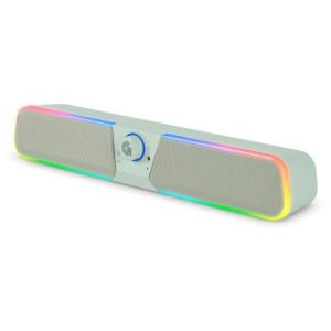 지클릭커 지클릭커 슈퍼히어로 G-SHOT GBS10 RGB 블루투스 컴퓨터 사운드바 그린 (공식)
