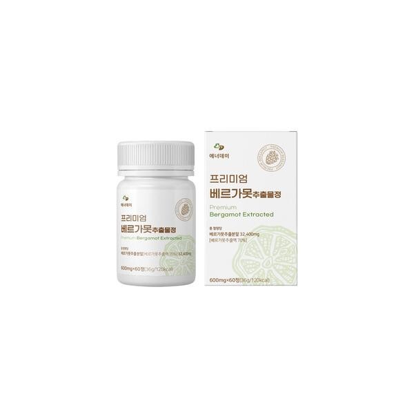 <b>에너데이</b> 프리미엄 베르가못 추출물 600mg x 60정