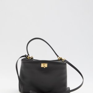 발렌시아가 7954562AA4V 1000 BLACK RODEO TOP HANDLE MINI BAG 7954562AA4V1000