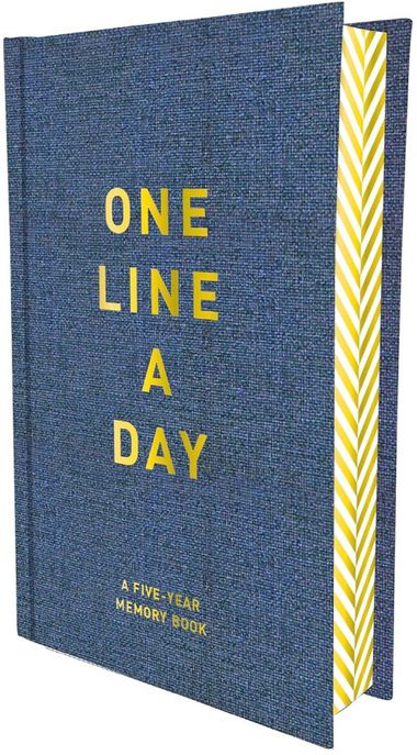 Denim One Line a Day (A Five-Year Memory Book)