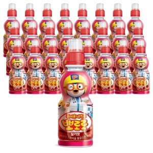 팔도 팔도 뽀로로 딸기맛 235ml 24개