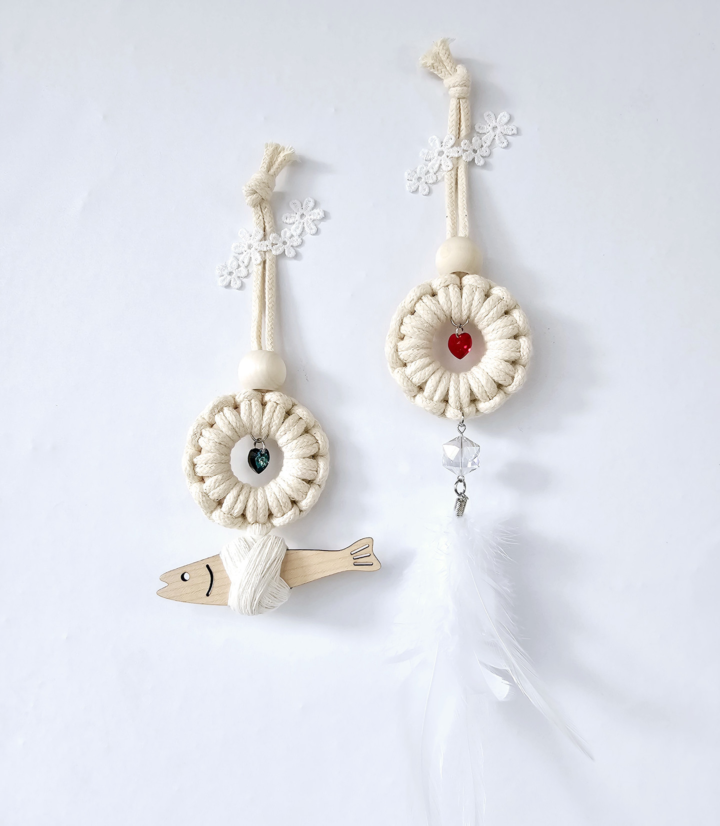 소소한 취미 마크라메 액막이 명태