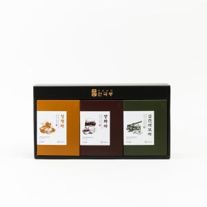 [흙사랑영농조합법인] 한방차선물세트(십전대보차,청명차,쌍화차)