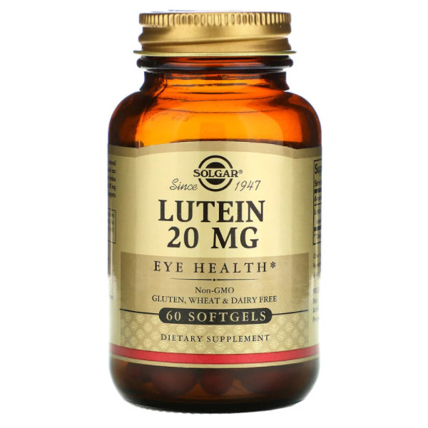 솔가 루테인 20mg x 60정, 3개