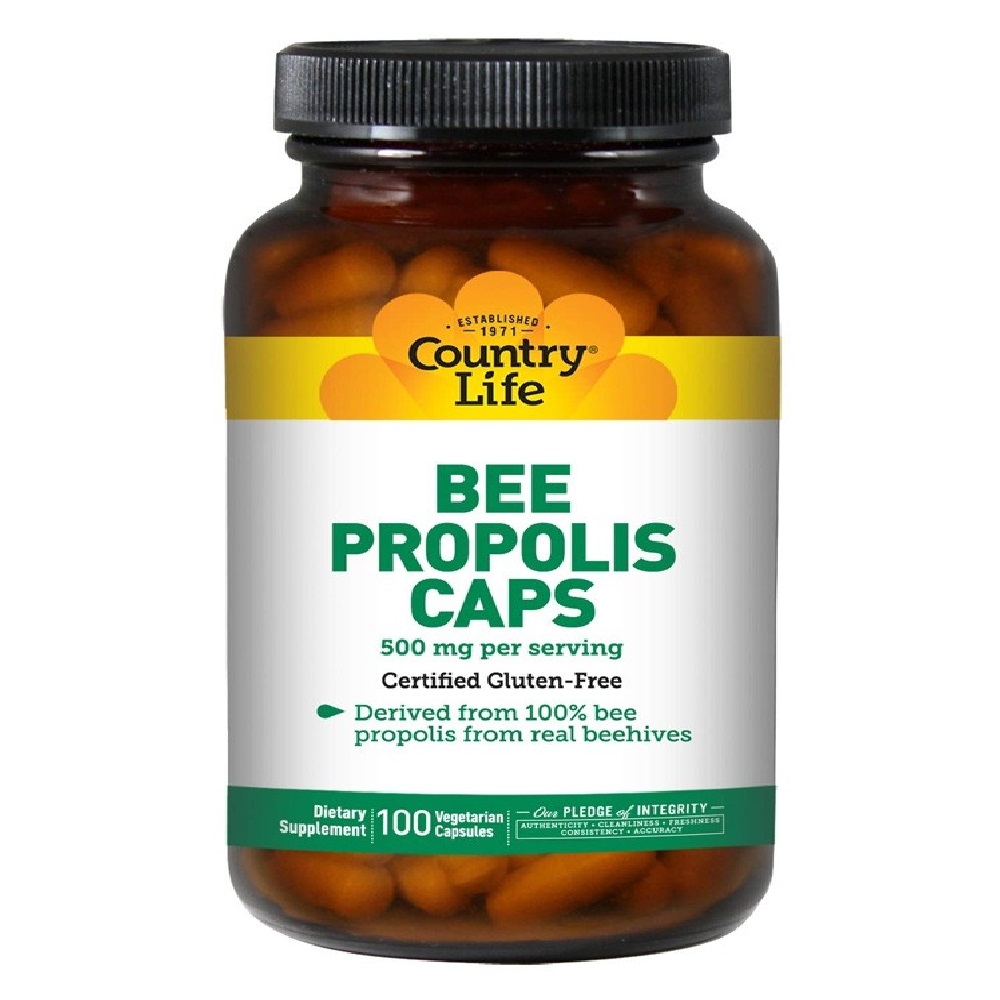 컨츄리라이프 <b>비 프로폴리스</b> 캡 500mg x 100캡슐, 3개