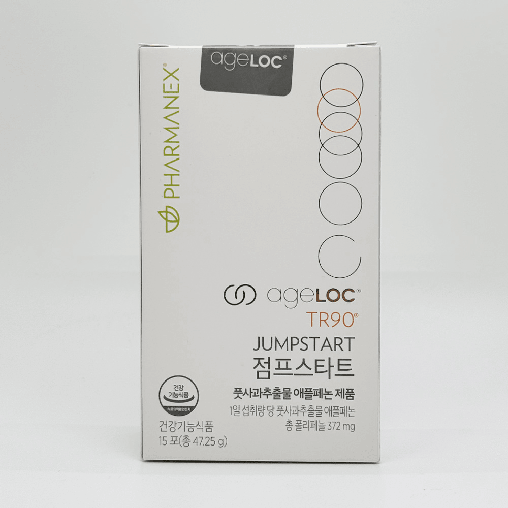 뉴스킨 에이지락 TR90 점프 스타트 <b>풋사과추출물</b> 애플페논