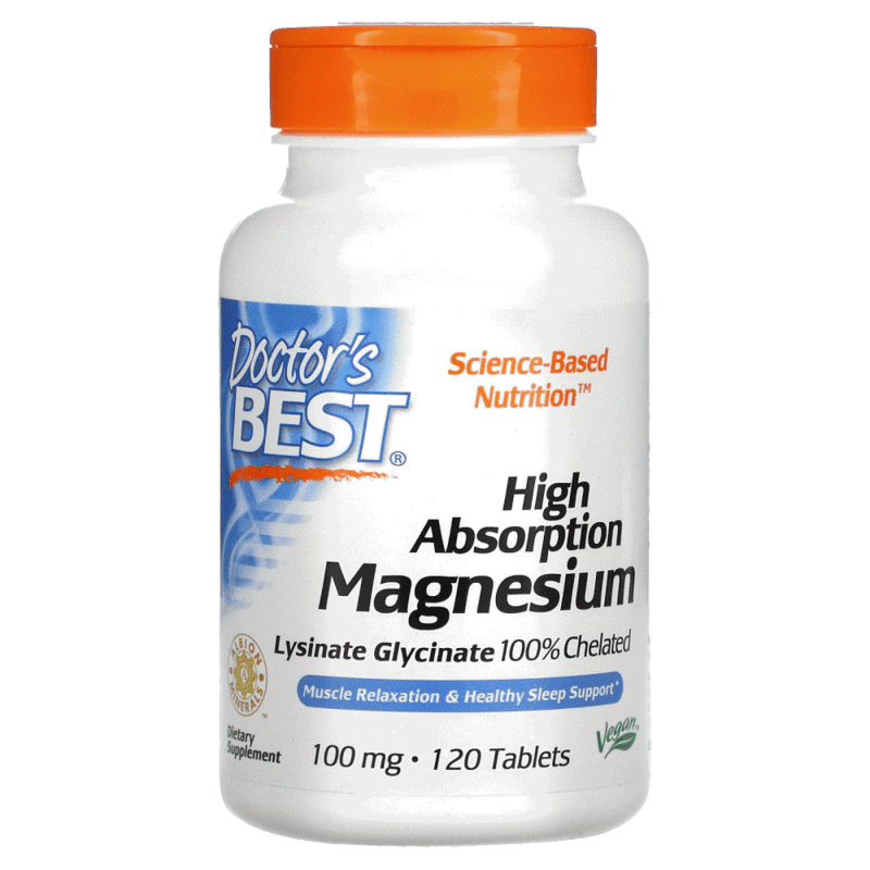 닥터스베스트 고흡수 <b>마그네슘</b> 100mg x 120정, 1개
