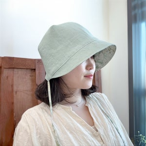 가인 시그니처 린넨 양면 챙 보넷 3colors 부모님선물, 가인 (gah-in)