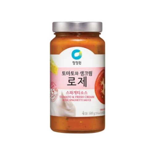 청정원 로제 스파게티소스 제품 이미지
