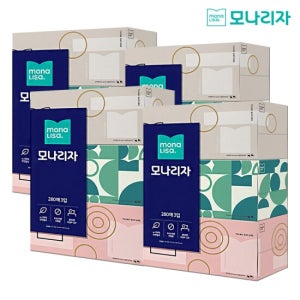 모나리자 미용티슈 280매 3입 4개 총 12개