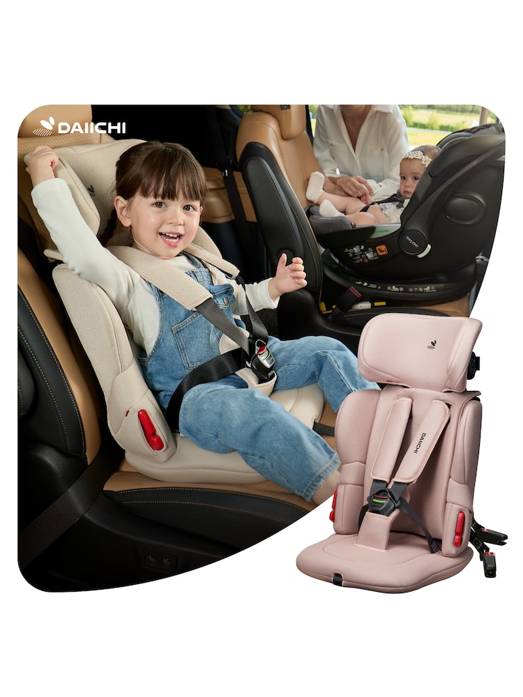 [다이치] 다이치 이지캐리3 휴대용 카시트 로즈 핑크+사은품(목베개)+포토후기 RL9ESAYCARRY3B