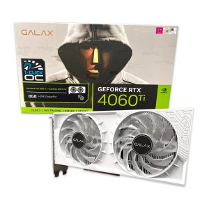 갤럭시 GALAX 지포스 RTX 40 시리즈 그래픽카드  4060 Ti WHITE OC D6 8GB [V2]