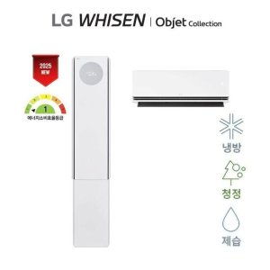 (18+6형) 1등급 LG 휘센 오브제 뷰I 프로 에어컨 2in1 (6시리즈) FQ18FV6EF2 TV상품