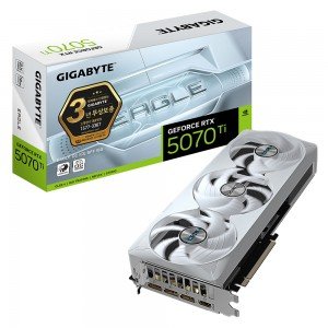 GIGABYTE 지포스 RTX 5070 Ti EAGLE OC ICE SFF D7 16GB 제이씨현