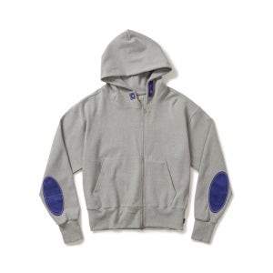 [카락터] Writer hooded zip-up / Melange gray KAT9252