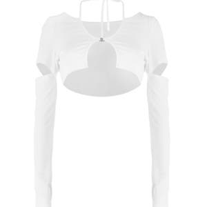 [아쎄이] Bella String Crop Cardigan (White) ASS24CA01