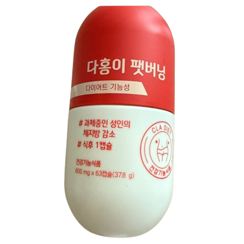 <b>GRN</b> 다홍이 팻버닝 600mg <b>공액리놀레산</b> 체지방 감소  63정  1개