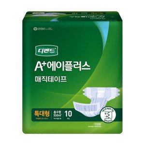 디펜드 디펜드 기저귀 에이플러스 매직테이프 특대형 겉기저귀 80매 어른 어르신 노인 환자용 성인용