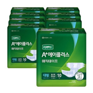 디펜드 겉기저귀 에이플러스 매직테이프 대형 기저귀 80매 환자용 성인용