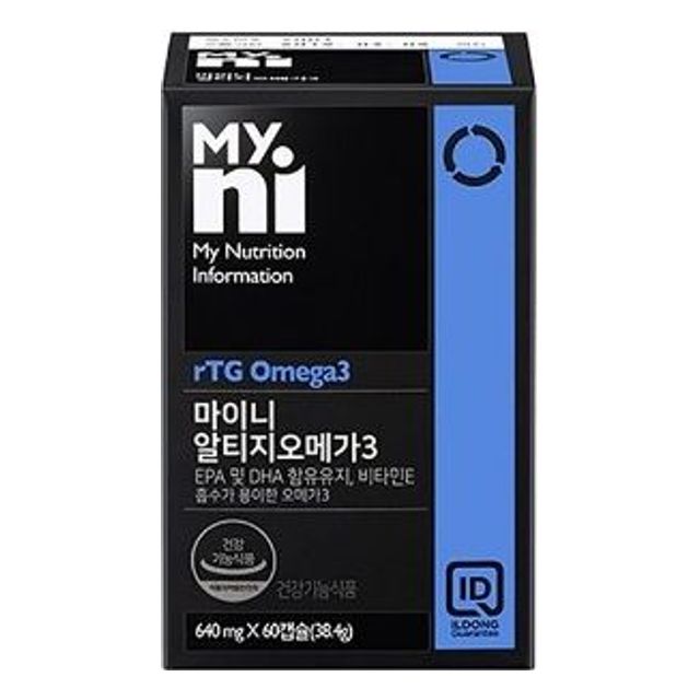 마이니 알티지 <b>오메가3</b>  60정  1개