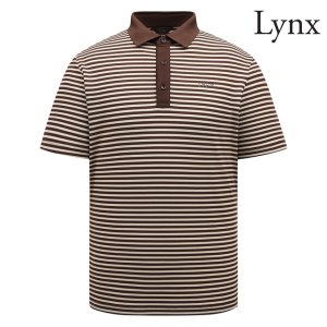 [링스] 남성 스트라이프 폴로 티셔츠 L11D2TO202_BR