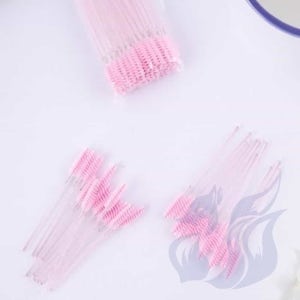 삼미호 속눈썹 브러쉬 50P 화장솔 여자눈썹정리 눈썹브러쉬