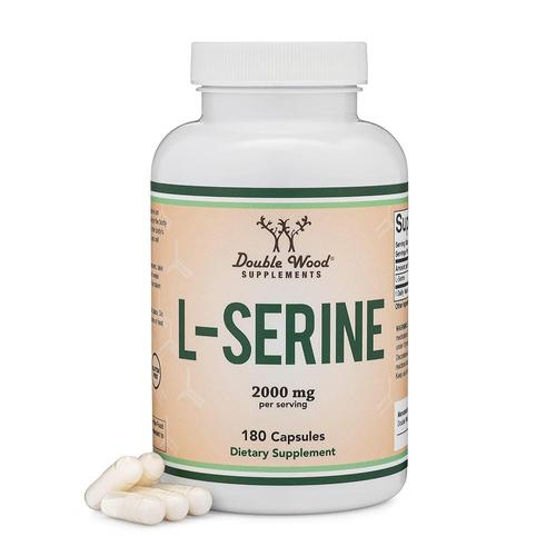 Double Wood L<b>세린</b> 2000mg 180개 세로토닌 아미노산