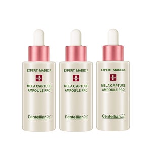 동국제약 센텔리안24 엑스퍼트 마데카 멜라 캡처 앰플 프로 PRO (점보) 30ml 3개 / 기미 잡티 멜라닌 주름 개선에 도움 마데카멜라캡쳐앰플 나이아신아마이드