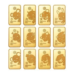 한국금다이아몬드 순금 12지신골드바 24K 3.75g 999.9 금시세