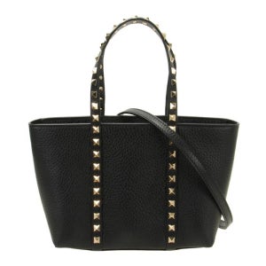 발렌티노 락스터드 스몰 쇼퍼백 / 6W2B0R05VSF 0NO