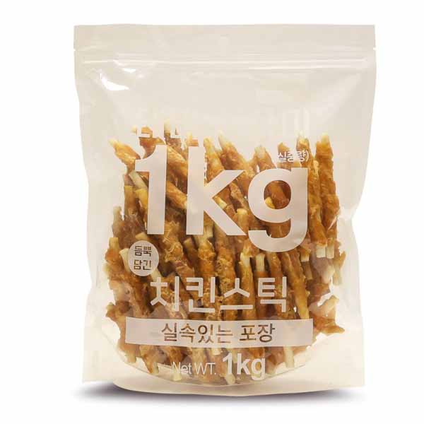 테비토퍼 테비 사사미 치킨 스틱, 1kg, 1개