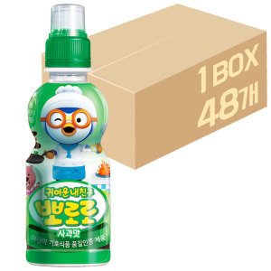 팔도 팔도 뽀로로 사과맛 235ml x 48개 / 음료수 어린이음료
