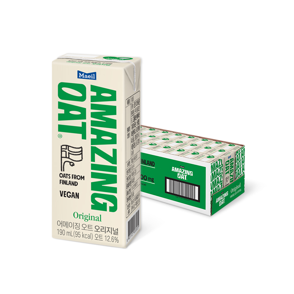 Maeil Dairies Amazing Oat Original, 190ml, 24 units