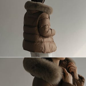 하이 덕다운 후드퍼 패딩