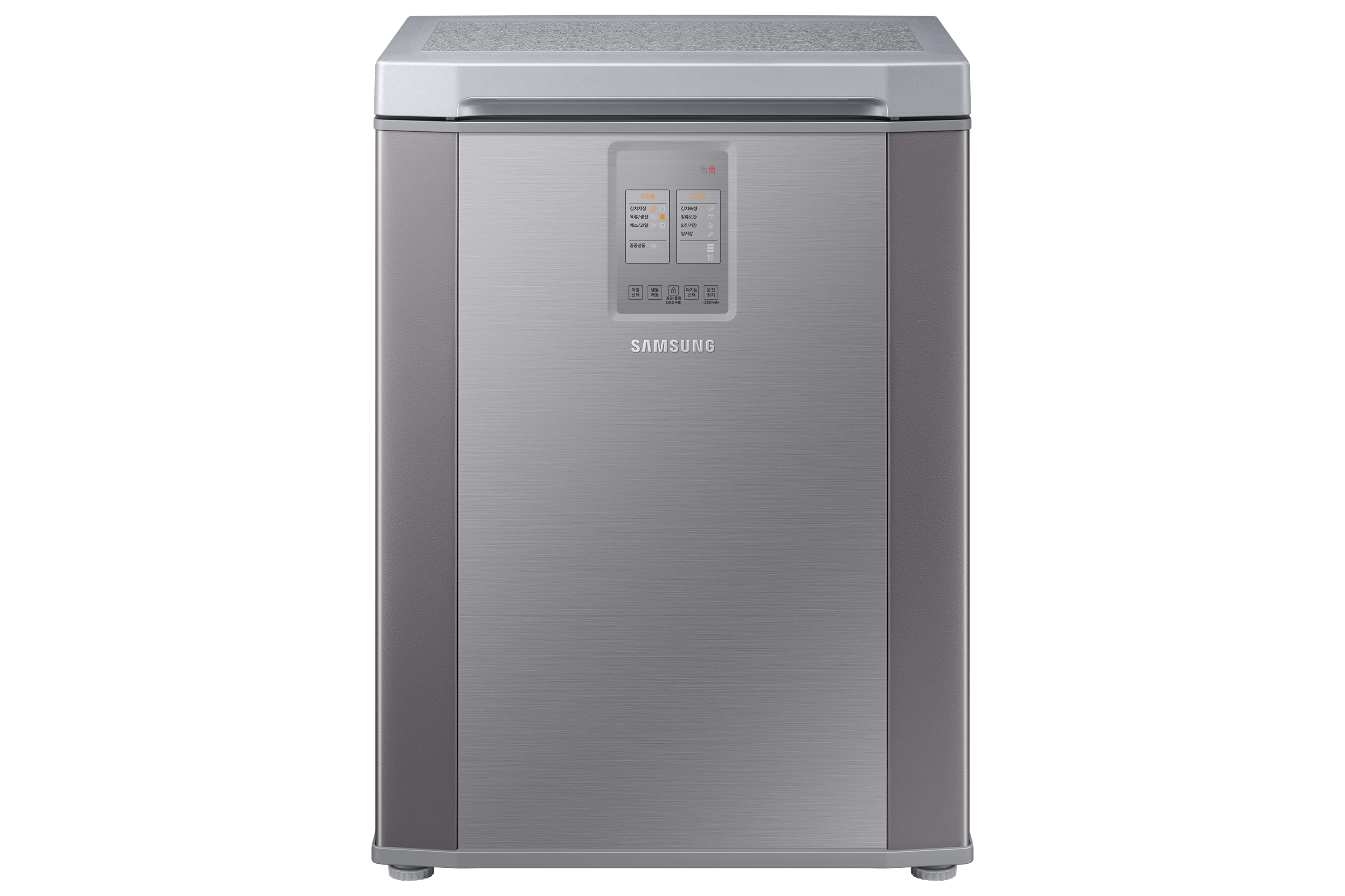 삼성전자 김치플러스 김치냉장고 1도어 126L 리파인드 이녹스(RP13C1022S9)