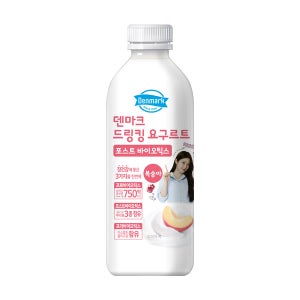 동원 덴마크 드링킹 요구르트 포스트바이오틱스 복숭아 750mL