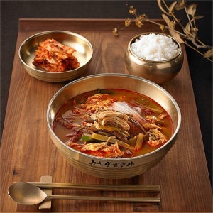 [파격특가]45년 명인 맛집 강남교자 닭개장 3팩(팩당 700g, 2인분 / 총 2.1Kg, 6인분)